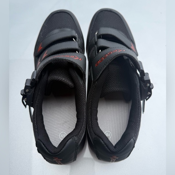 Kescoo Men’s Cycling Shoes Size 44 EU (US 10.5-11) – Look Delta Cleats Included - Picture 2 of 5